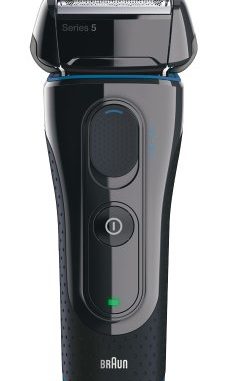 Braun Series 5 Elektrischer Rasierer 5040s, schwarz/blau