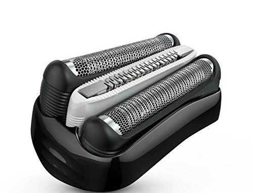Braun Elektrorasierer Ersatzscherteil 32B, kompatibel mit Series 3 Rasierern, schwarz